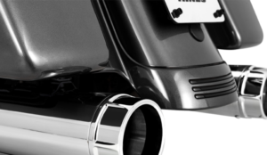 Torquer 450 Slip-On Mufflers (Black)