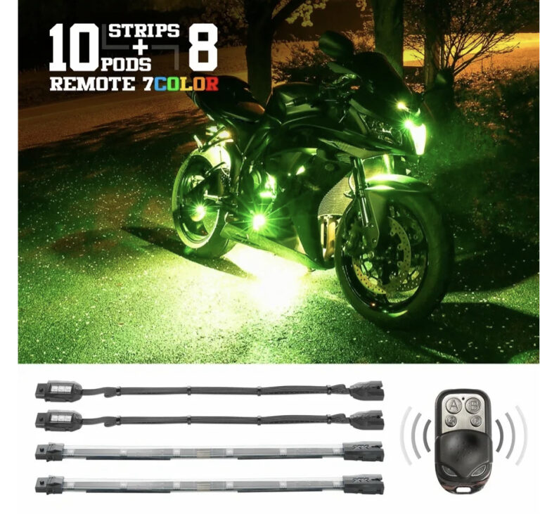 7 Color LED Lights
