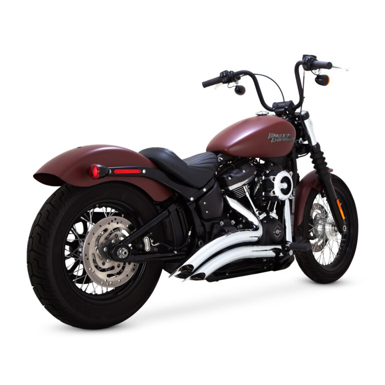 Big Radius 2:2 Exhaust System – Chrome