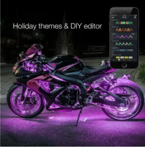 Custom App LED Lights