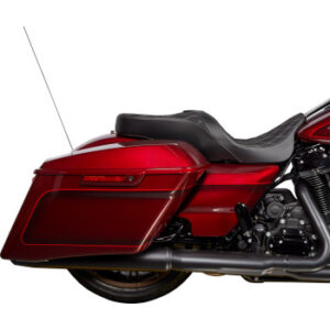 Freedom Seat – Vinyl Double Diamond Silver Stitch (FLH ’09-’23)