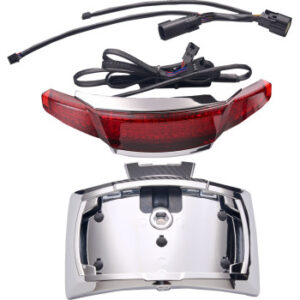 Latitude Tail Light & License Plate Holder with Lightstrike