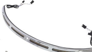 Latitude Tail Light & License Plate Holder with Lightstrike