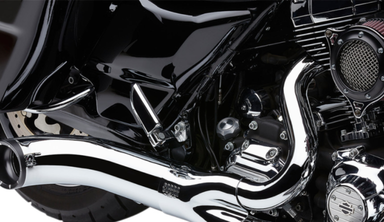 Turnout 2:1 Exhaust System – Chrome