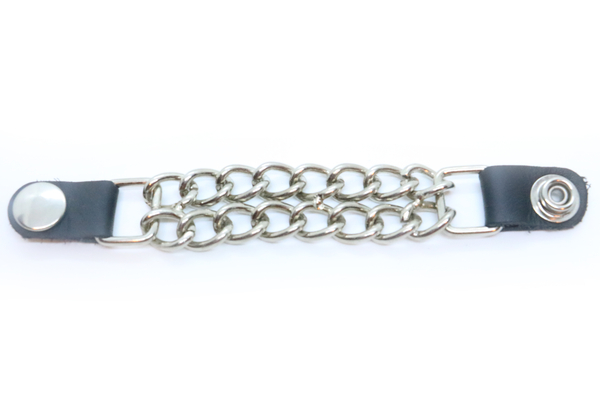 VE100S Vest Extender – Plain Silver Snap
